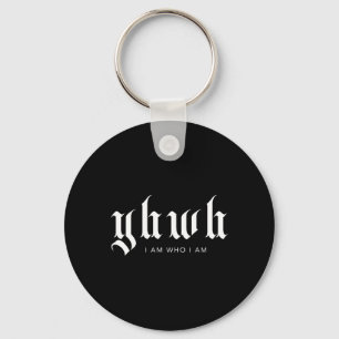 Yhwh Christian Streetwear Aesthetic Bible Scriptur Key Ring