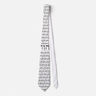 YHWH....God's Name in Hebrew Tie