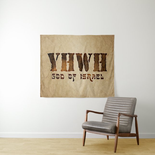 YHWH Jehovah Tapestry (In Situ (Horizontal))
