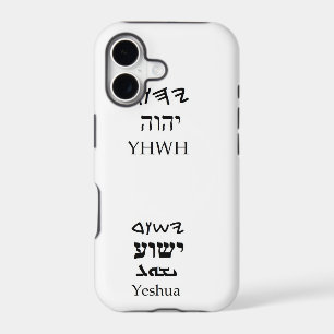 YHWH (Yahweh) and Yeshua Name Case