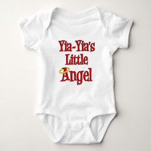 Yia-Yia's Little Angel Baby Bodysuit