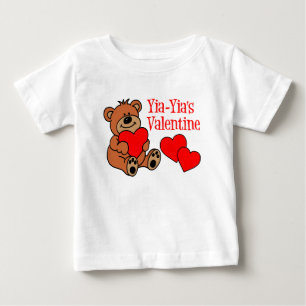 Yia-Yia's Valentine Baby T-Shirt