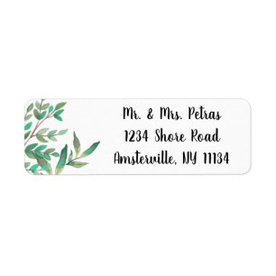 Yianni Return Address Label