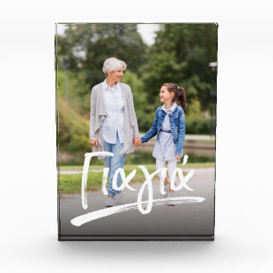 Yiayia greek grandmother photo block
