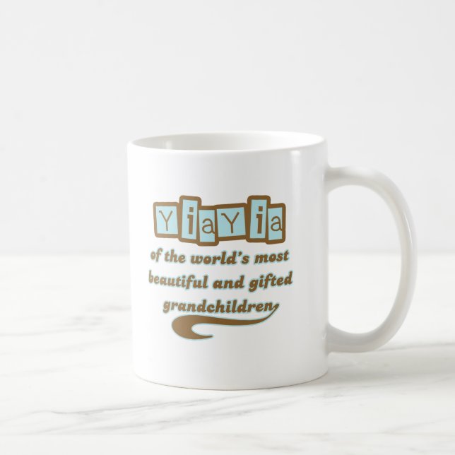 YiaYia of Gifted Grandchildren Coffee Mug (Right)