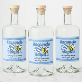Yiayia's Racomelo Label