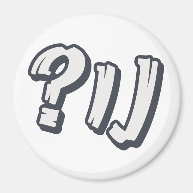 Yiddish "NU?" - The Perfect Jewish Expression  Magnet (Front)