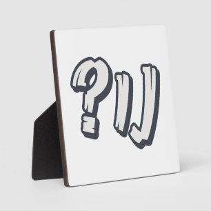 Yiddish "NU?" - The Perfect Jewish Expression  Plaque