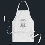 Yiddish Puns Hannukah Apron<br><div class="desc">Oy by the vey, nobody tuches your Matzo Ball Soup, if you kvell kvetch what I mensch.</div>
