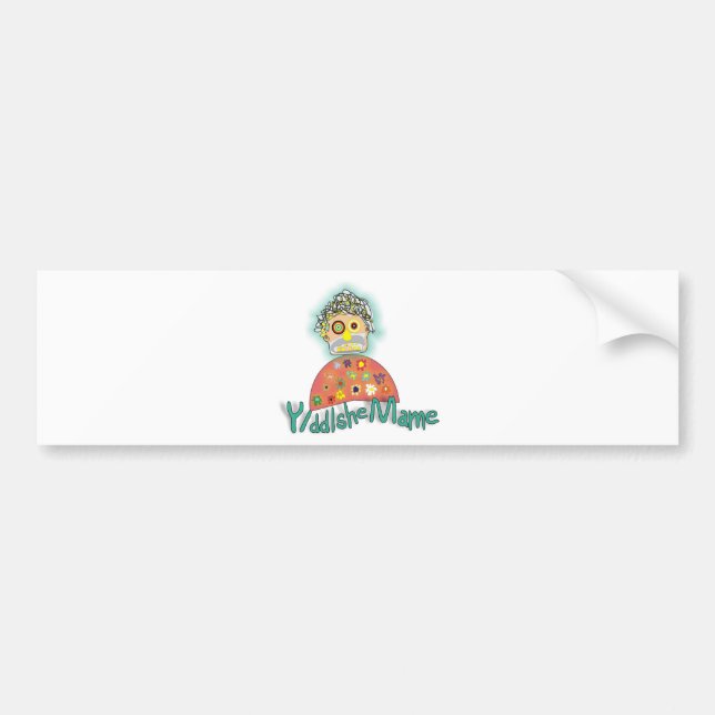 Yiddishe Mame Bumper Sticker (Front)