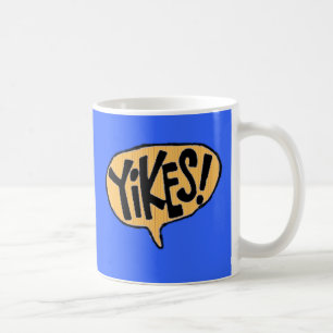 Yikes! Cartoon Exclamation Coffee Mug