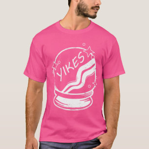 Yikes Crystal Ball Fortune Tell Gypsy Distressed T-Shirt