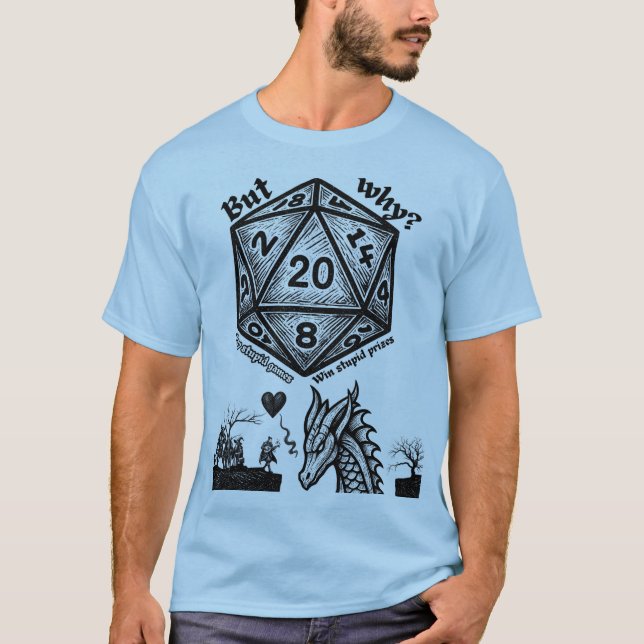 Yikes! Natural 20 Gone Wrong! T-Shirt (Front)