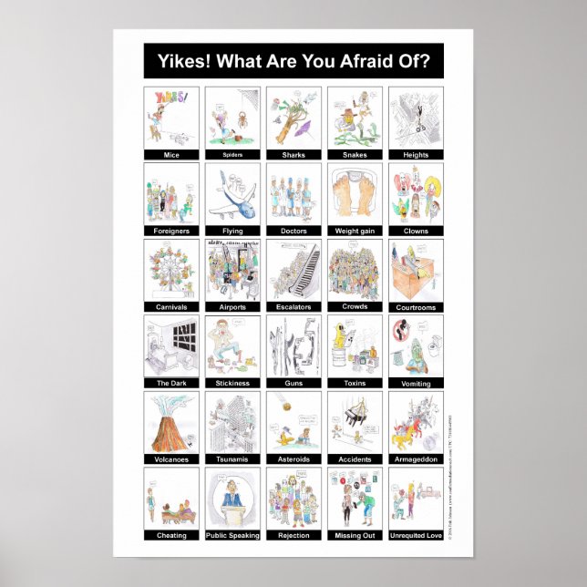 Yikes! What Are You Afraid Of? Poster (Front)