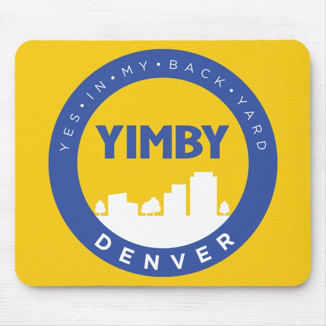 YIMBY Denver Mousepad (Front)