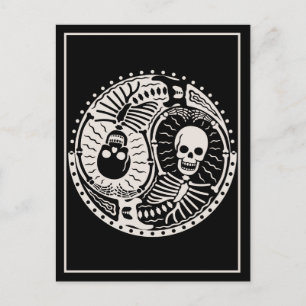Yin and Bones Postcard