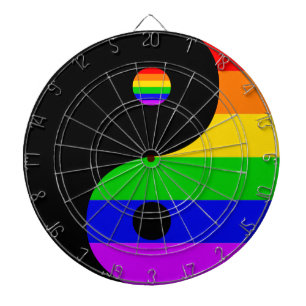 Yin and LGBT Dartboard
