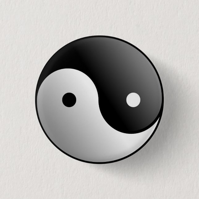 Yin and Yan Button (Front)
