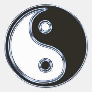 Yin and Yang 2 Sticker