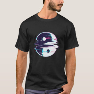 Yin And Yang Balance Life Noises Signal Effect Sig T-Shirt