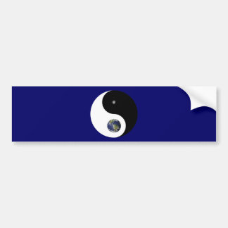 Yin and Yang Bumper Sticker