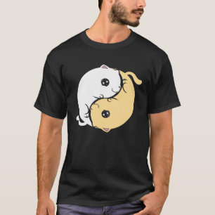 Yin And Yang Cats On Purrsday T-Shirt