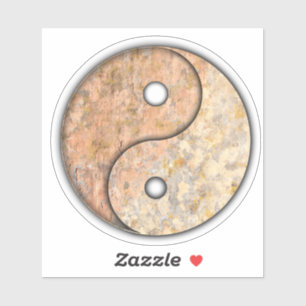 Yin and Yang  Custom-Cut Vinyl Sticker