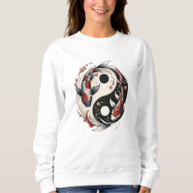 Yin And Yang Japanese Koi Fish