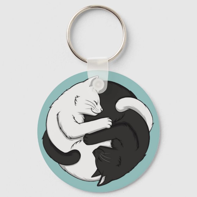 Yin And Yang Key Ring (Front)