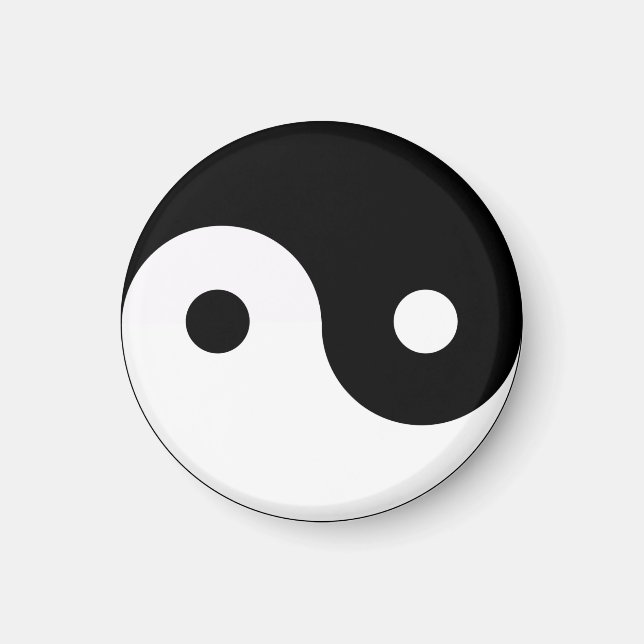 Yin and Yang Magnet (Front)