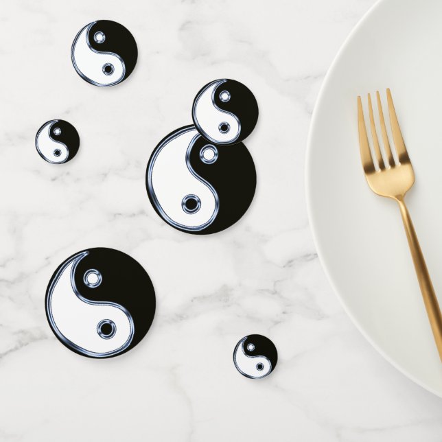 Yin and Yang Medallion Confetti (Group)