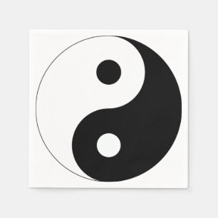 Yin and Yang Napkin