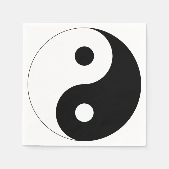 Yin and Yang Napkin (Front)