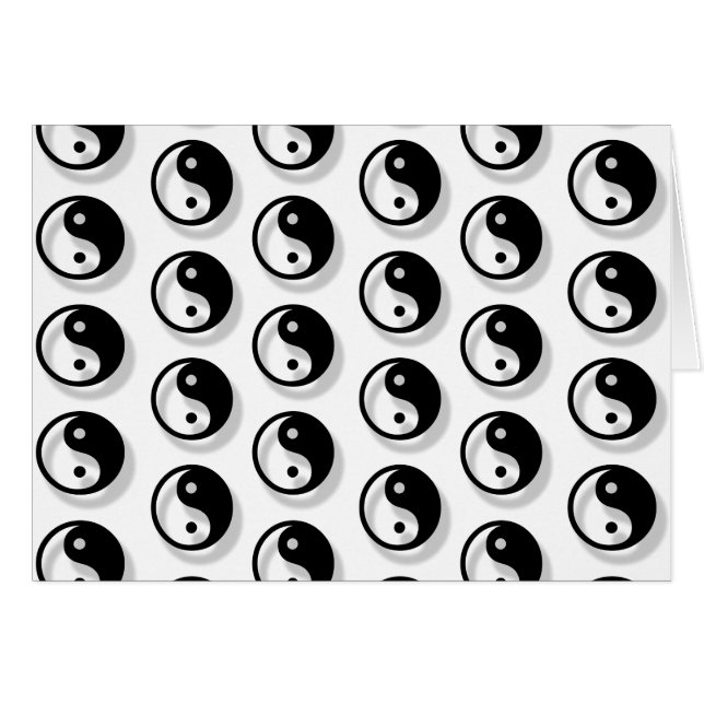 Yin And Yang Pattern (Front Horizontal)