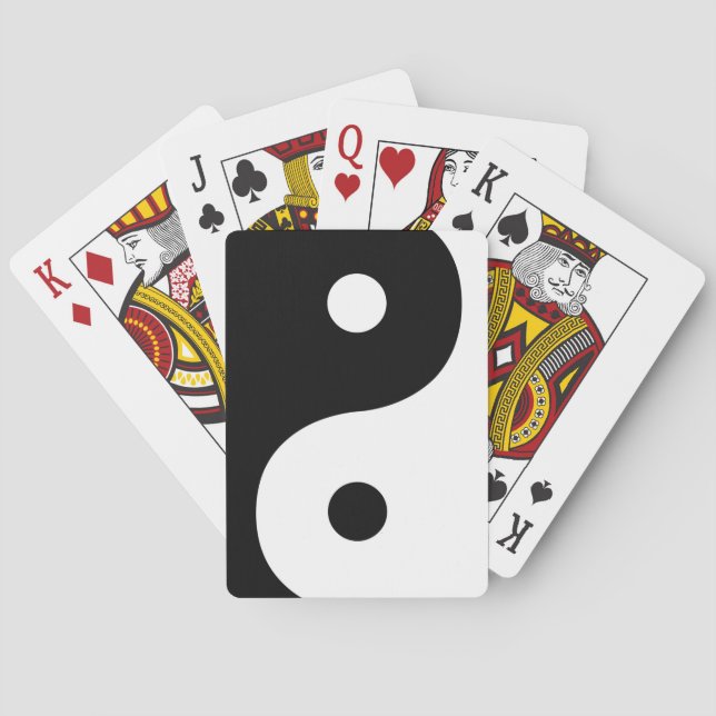 Yin and Yang Sides Playing Cards (Back)