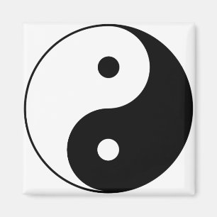 YIN AND YANG Symbol Magnet