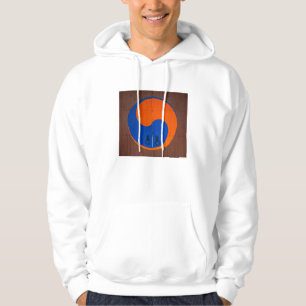 Yin and Yang symbol, South Korea Hoodie