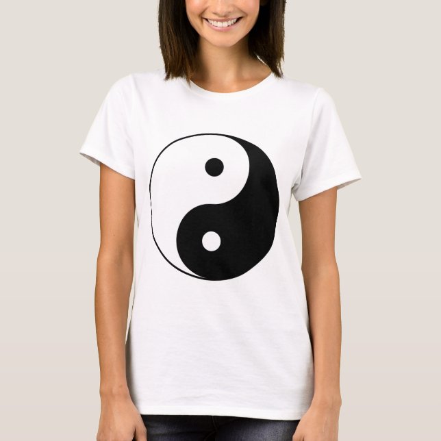 YIN AND YANG Symbol T-Shirt (Front)