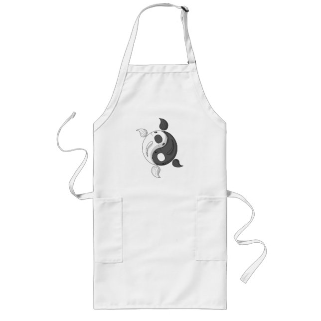 Yin and Yang the Koi Apron (Front)