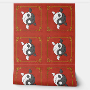 Yin and Yang the Koi Wallpaper