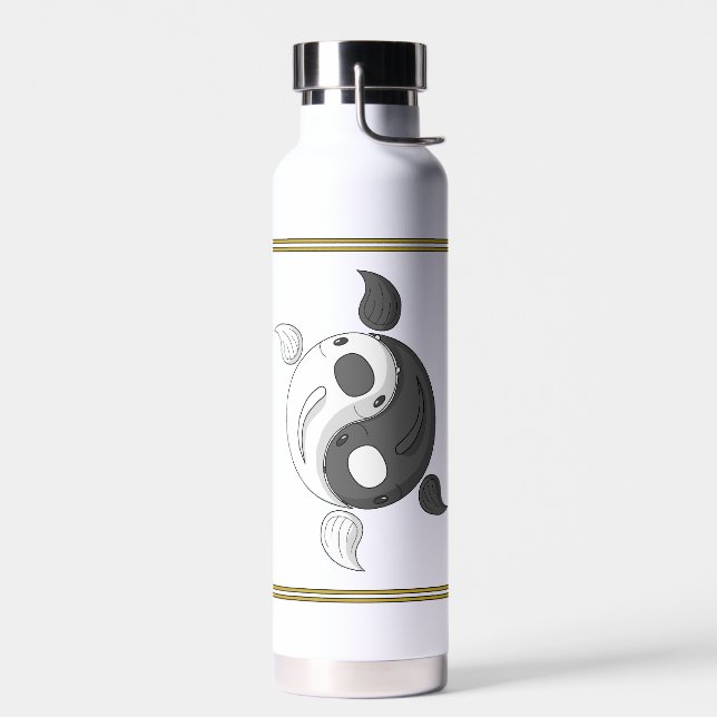 Yin and Yang the Koi Water Bottle (Left)