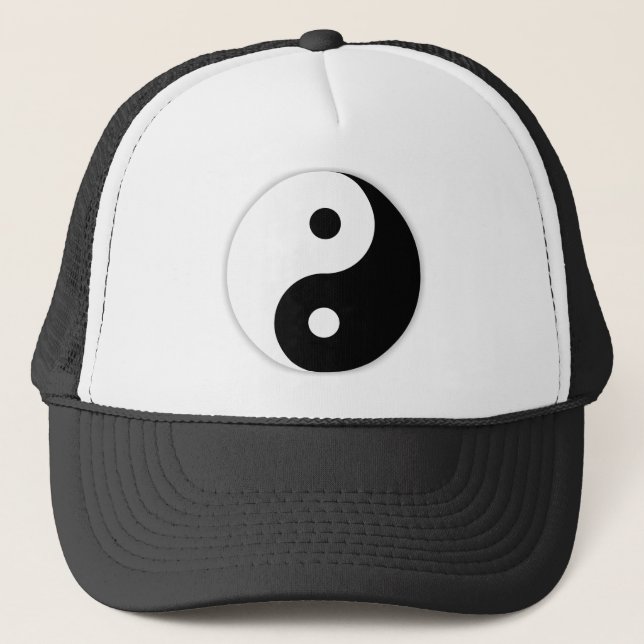 Yin and Yang Trucker hat (Front)