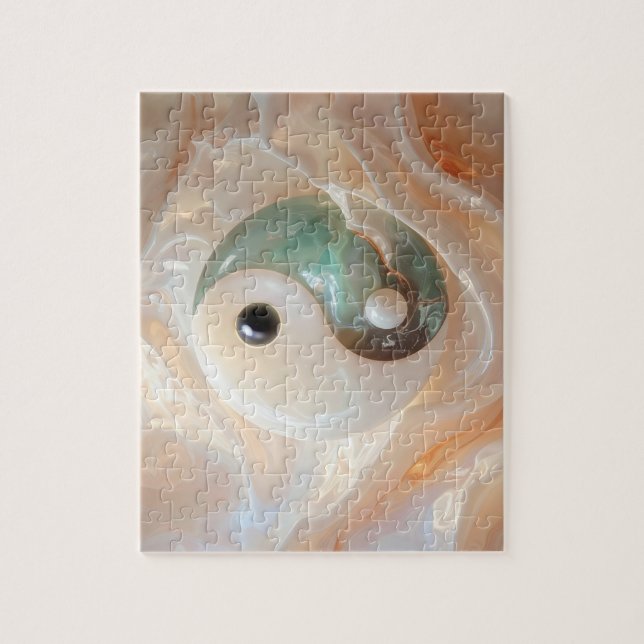 YIN AND YANG - Yijing Jigsaw Puzzle (Vertical)