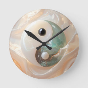 YIN AND YANG - Yijing Round Clock