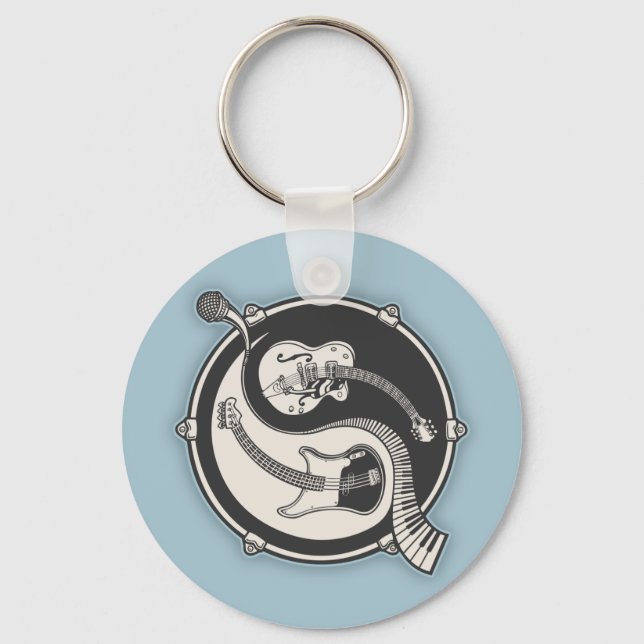 Yin Band Key Ring (Front)