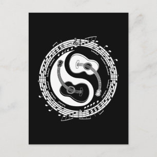 Yin Guit Notation Postcard