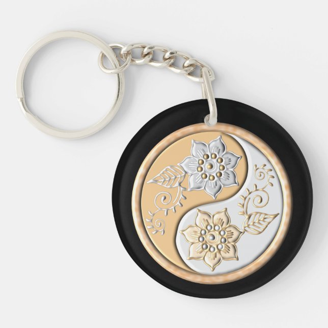 Yin Yang 1 Key Ring (Front)