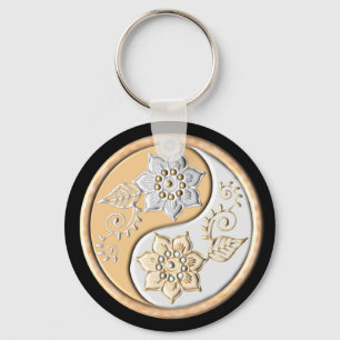 Yin Yang 1 Key Ring