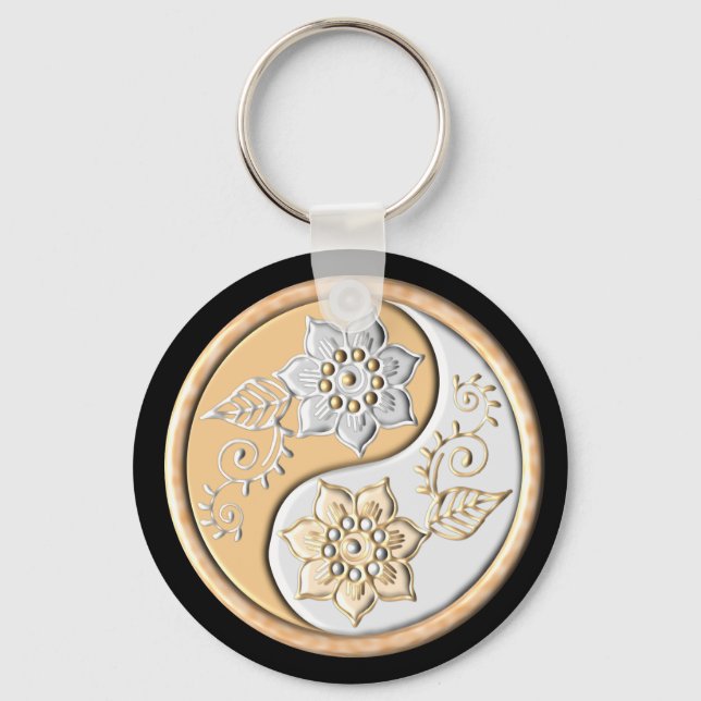 Yin Yang 1 Key Ring (Front)
