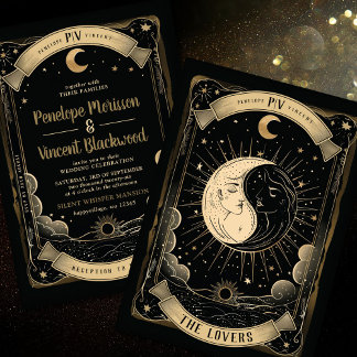 Yin Yang 2 | Tarot Wedding Invitation
